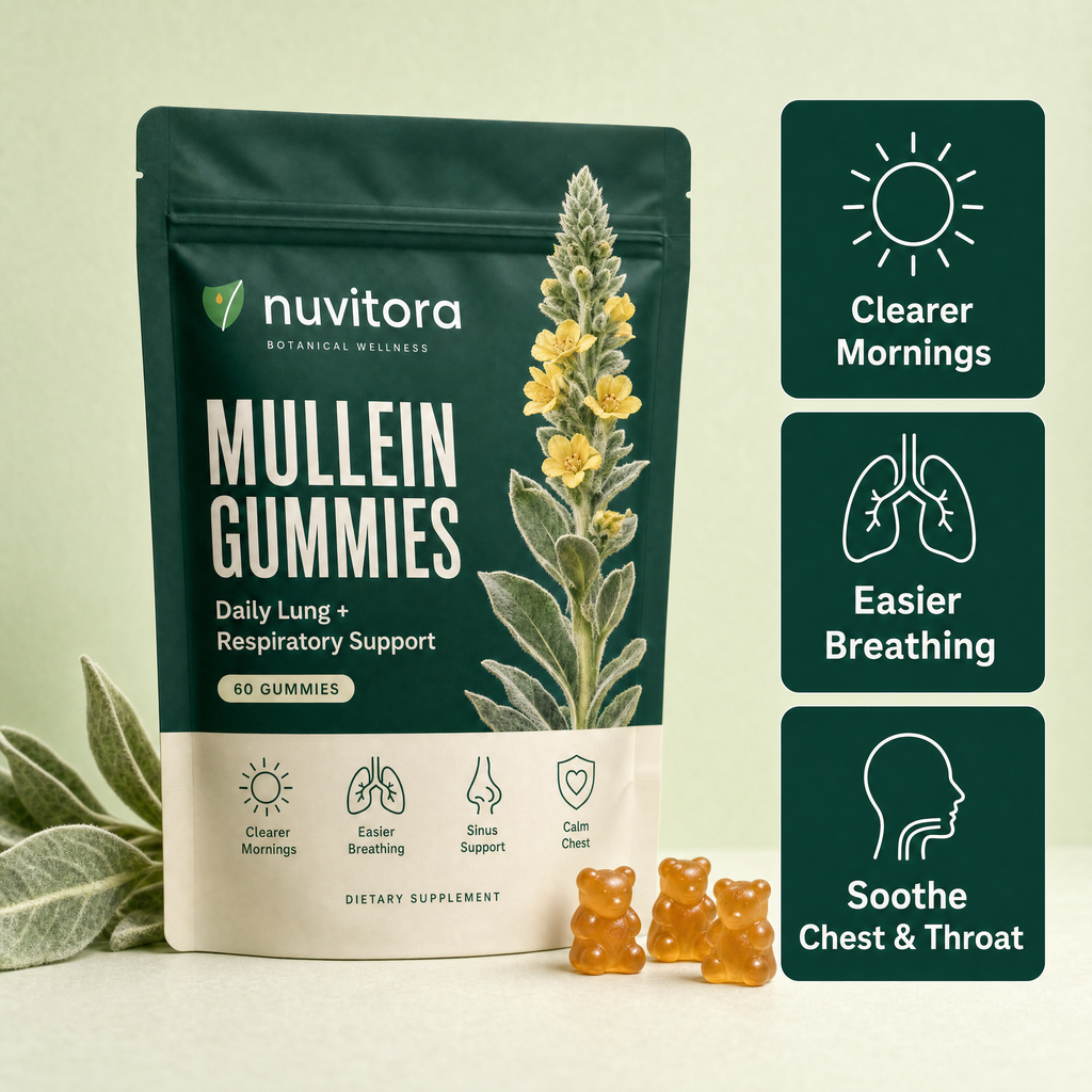 Clearer mornings, easier breathing, soothe chest and throat