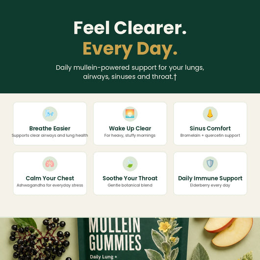 Feel clearer every day - 6 benefits